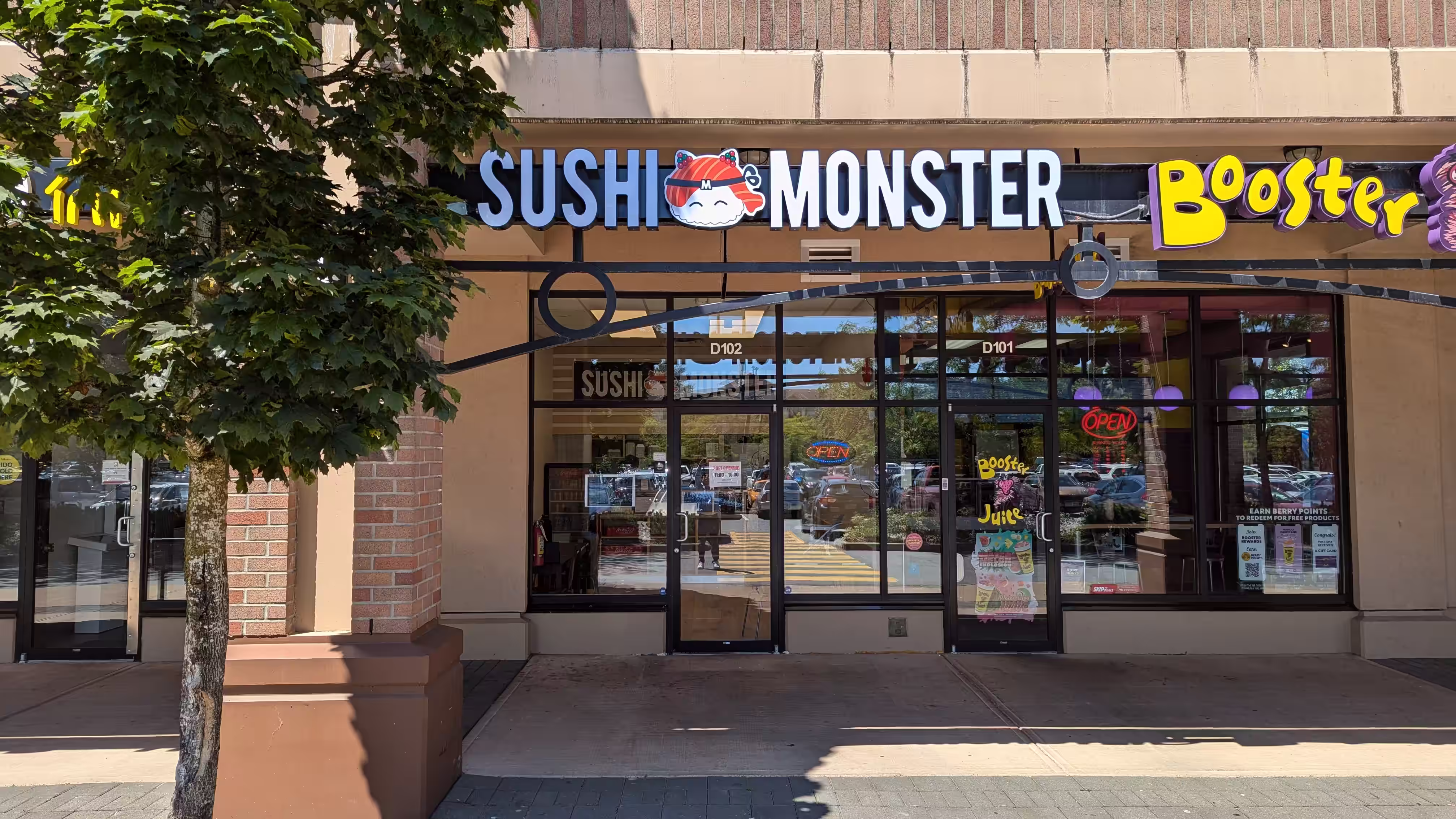Assorted sushi rolls from Sushi Monster in Langley